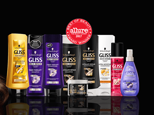 پرفروش ترین محصولات مراقبت از مو برند Gliss