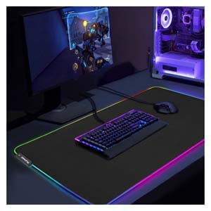mouse pad for gaming RGB 80×30