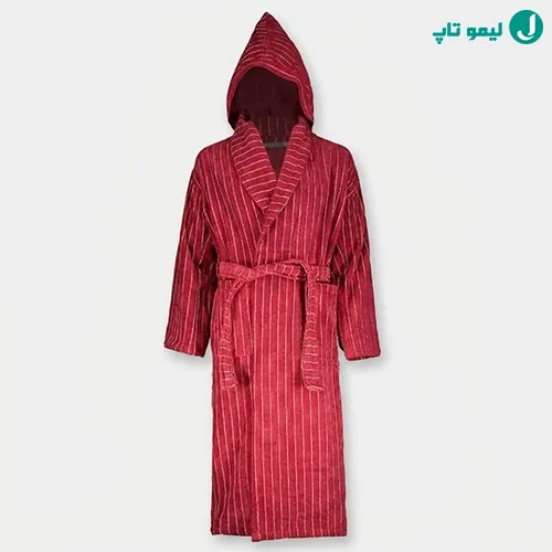 حوله قرمز برق لامع مدل لوزان با رویه مخملی