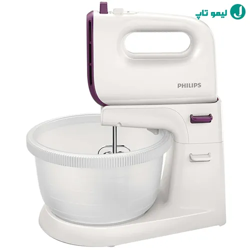 همزن برقی پایهدار فیلیپس مدل HR3745 با قابلیت جداسازی موتور و استفاده به صورت دستی