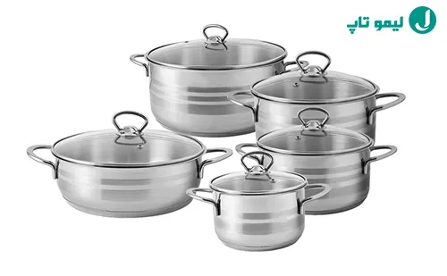 بهترین مارک قابلمه استیل ایرانی ام جی اس (MGS)