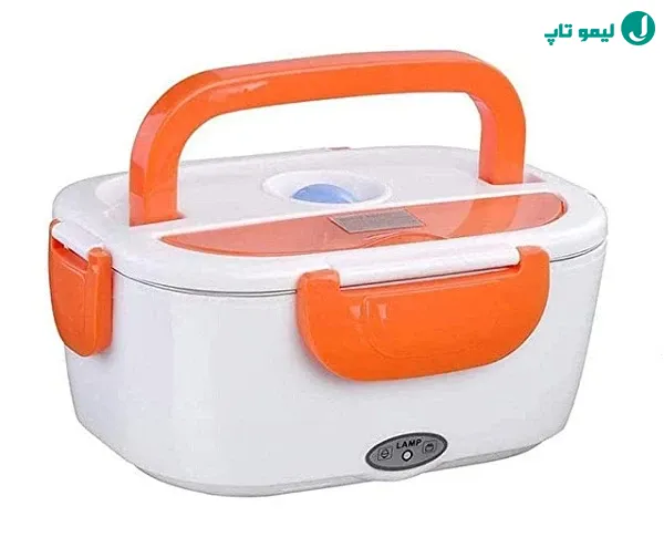 لانچ باکس YS-003 با محفظه فلزی 1.5 لیتری و قاب نارنجی