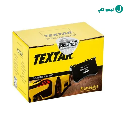 جعبه اصلی بهترین مارک لنت ترمز تکستار با متریال متراکم نیمهفلزی برای چرخهای جلو