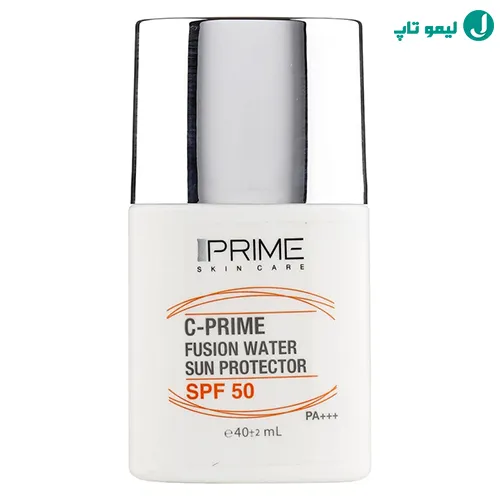 عکس ضد آفتاب فیوژن واتر پرایم سری C-Prime حاوی ویتامین سی روشن کننده