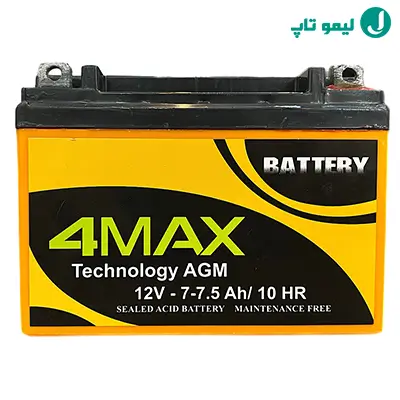 باتری موتور سیکلت فورمکس مدل 12V-7.5 Ah