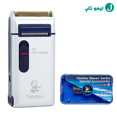 ماشین اصلاح موی صورت یاندو به همراه تیغه یدک مدل Sv-w301u