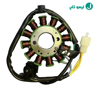 بوبین برق موتورسیکلت مدل 12پره مناسب برای طرح کلیک