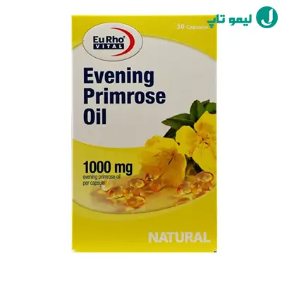 کپسول روغن گل مغربی یوروویتال بسته 30 عددی