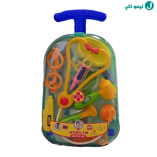 ست اسباب بازی تجهیزات پزشکی مدل چمدانی