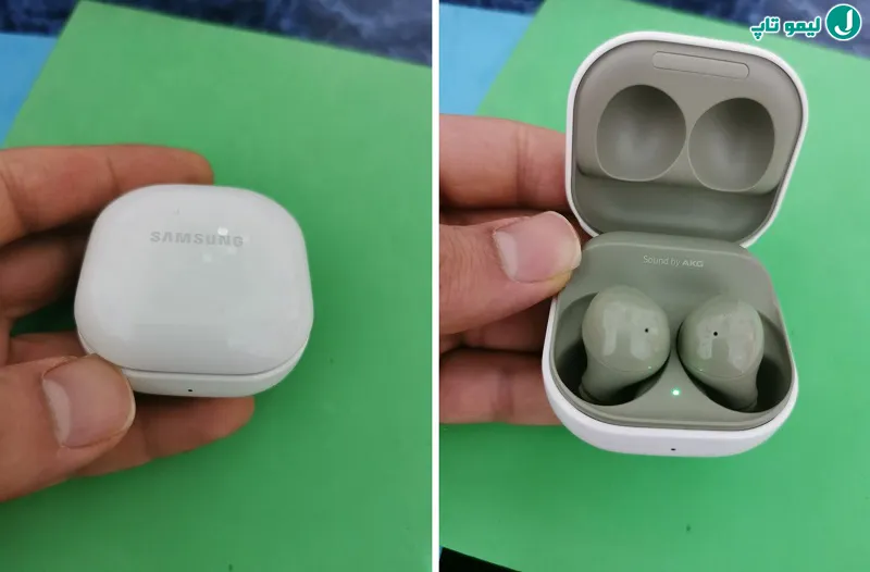 طراحی توگوشی و ارگونومیک هندزفری سبک سامسونگ Galaxy Buds 2؛ گزینه ای خوش قیمت در لیست بهترین مدل های گلکسی بادز