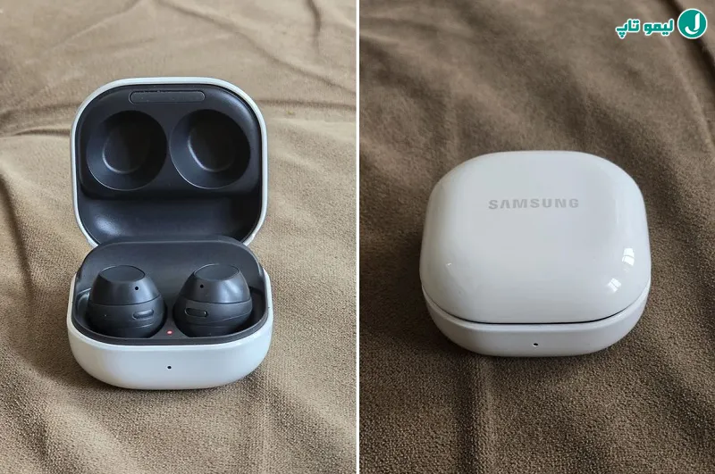 هدفون اقتصادی سامسونگ مدل Galaxy Buds FE همراه با باله های نگهدارنده سیلیکونی (Wingtip) برای چفت شدن در گوش و بیس قدرتمند
