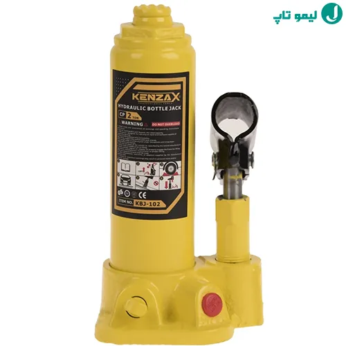 اهرم دوتکه و شیر تخلیه دقیق در جک هیدرولیک ۲ تن کنزاکس مدل KBJ-102