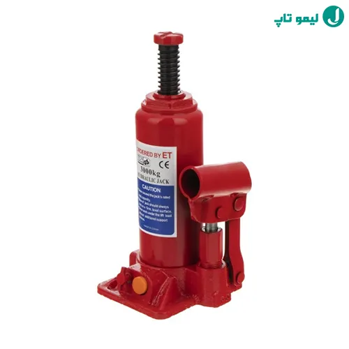 جک روغنی ۳ تن ایتی مدل KPT-3 به همراه اورینگ و واشرهای یدکی در کنار آن