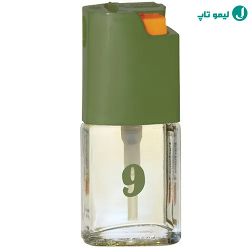 نمای نزدیک از عطر بیک مردانه شماره 9 با بوی خنک مرکبات و هندوانه