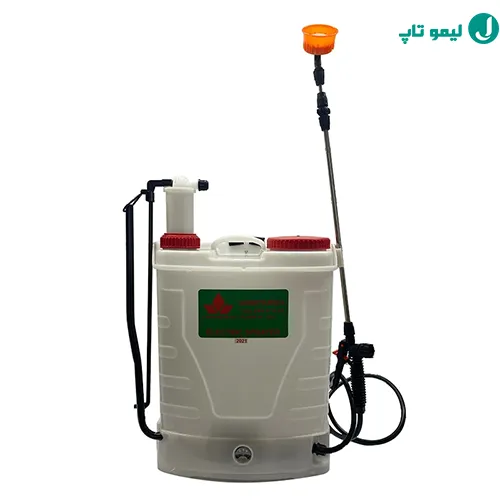 سمپاش شارژی 20 لیتری دوکاره میتسوبیشی (چینی) با اتصالات باکیفیت و بدون نشتی.