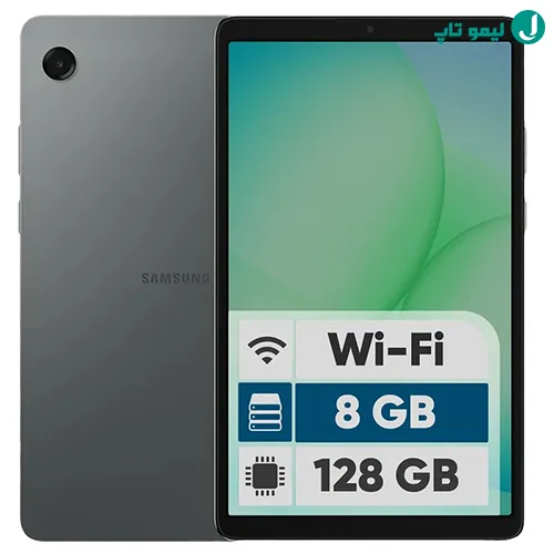 در دست گرفتن تبلت سبک و ۸.۷ اینچی سامسونگ Galaxy Tab A11 برای مطالعه کتاب الکترونیکی