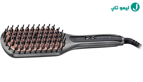 نمای نزدیک از دندانههای برس حرارتی رمینگتون مدل CB7480 غنی شده با کراتین و روغن بادام