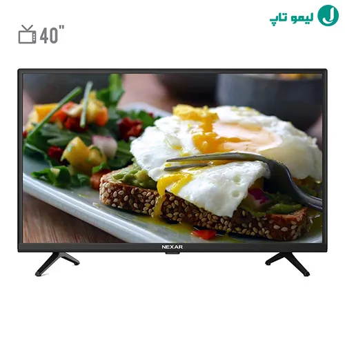 نمایشگر 40 اینچ نکسار مدل NTV-H40B214N با طراحی مدرن و سرعت بوت بالا