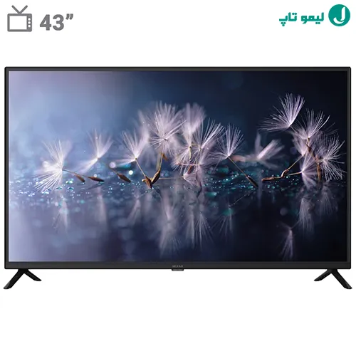 تلویزیون 43 اینچ نکسار مدل NTV-H43C412N همراه با گیرنده دیجیتال داخلی و پورتهای رابط
