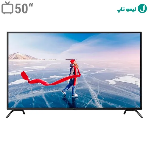 بررسی عمق رنگ مشکی و شفافیت تصویر 4K در تلویزیون 50 اینچ نکسار مدل NTV-U50F618N