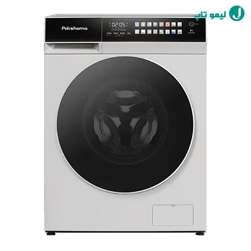 بررسی موتور دایرکت درایو و نمایشگر رنگی در لباسشویی ۱۱ کیلویی پاکشوما مدل X106 W