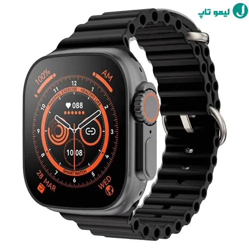 ساعت هوشمند اسپرت T800 Ultra با بند سیلیکونی شیاردار؛ یک گجت اقتصادی با طراحی مشابه اپل واچ