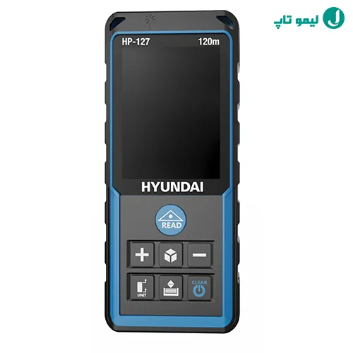 متر دیجیتال هیوندای با ضربهگیرهای پلاستیکی ضخیم