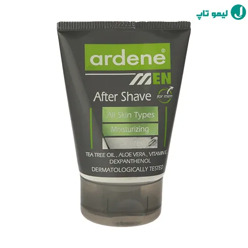 تیوپ کرم افترشیو آردن مدل Moisturizing برای آبرسانی عمیق و جلوگیری از آکنه بعد از شیو کردن