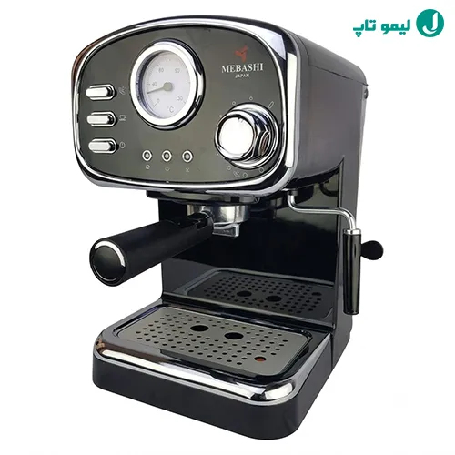اسپرسو ساز مباشی مدل ME-ECM2010 با طراحی کلاسیک و بدنه جمعوجور مناسب تهیه قهوه روزانه