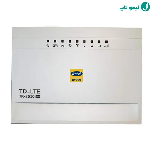 پنل پشتی و درگاههای شبکه مودم TK-2510 Plus مناسب سیمکارتهای TD-LTE اداری
