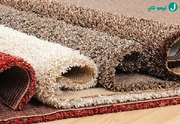 کفپوش نمدی طرح چهارخانه سوزنی آرتا مدل کاپری