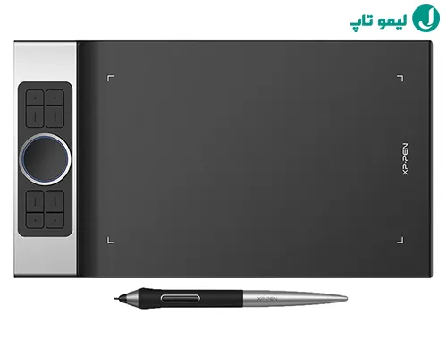 شاسی آلومینیومی باریک بلندگوی گرافیکی Deco Pro M با غلتک نقرهای چرخشی