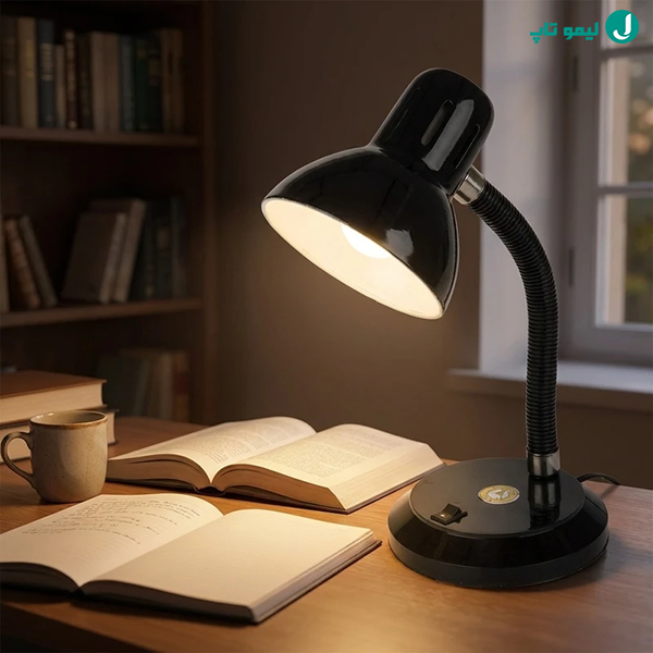 چراغ مطالعه مشکی و کلاسیک کریمزاده DL-113