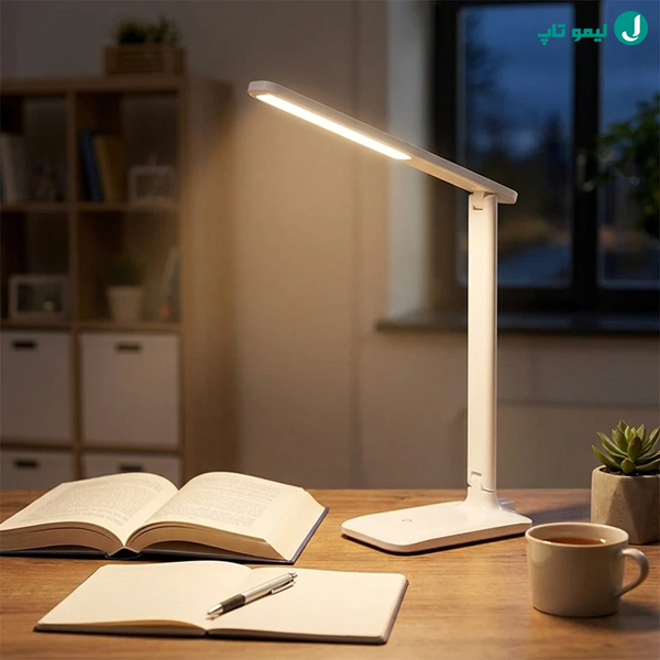 لامپ رومیزی تاشو سفید ویداسی WD-6082Q