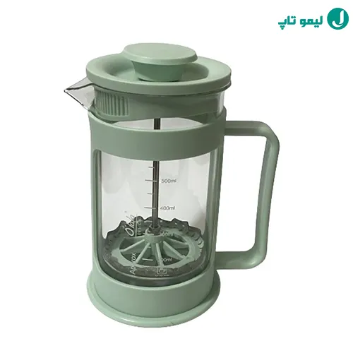 فرنچ پرس سبز پاستلی Olala مدرج
