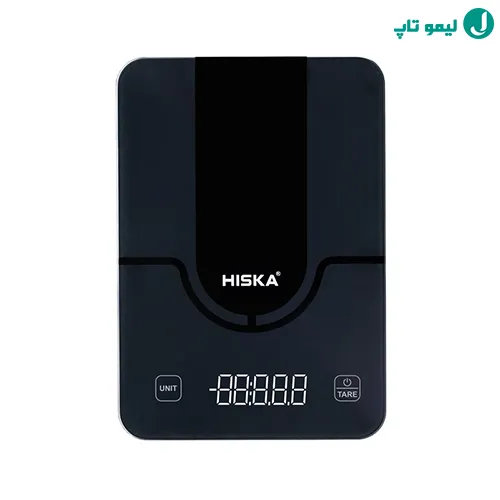 وزنه گرمی هیسکا HS-5000 با رویه شیشه تاریک و یکدست