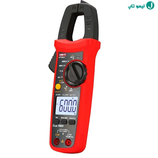 یونی-تی UT204 PLUS با ابعاد کوچک و فک کلمپی
