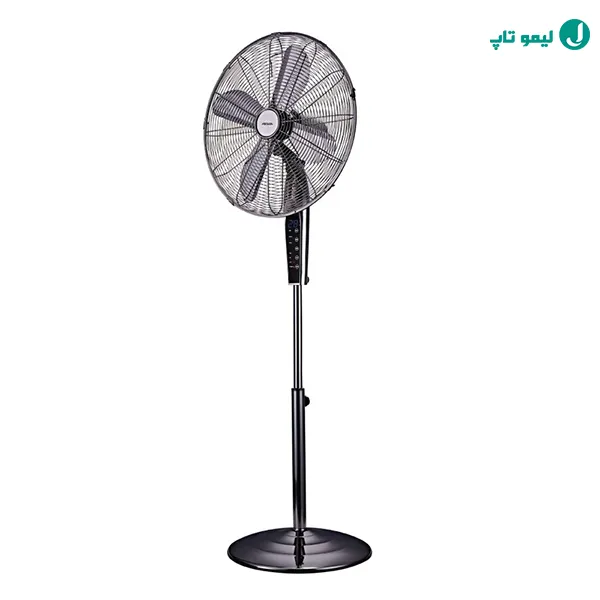 پنکه ایستاده ارشیا SF-2511A با پرههای فلزی نقرهای