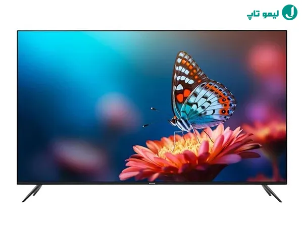 نمایشگر کیولد ZQ-GC3H65UHD؛ پایههای مشکی و یک پروانه
