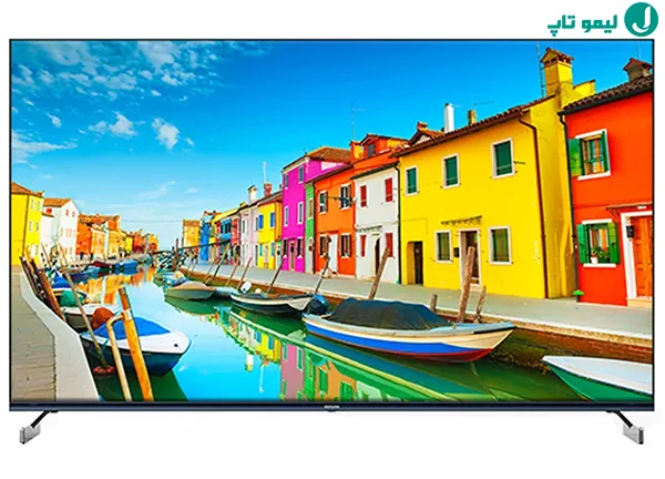 نمای خانههای رنگی در اسمارتتیوی ZQ-PM8U50UHD استیل