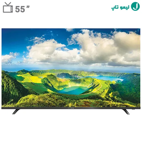 تلویزیون هوشمند ۵۵ اینچ دوو مدل 7100 با تصویر طبیعت