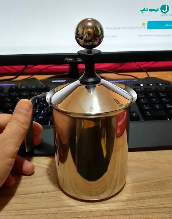 کف ساز دستی p400 تمام استیل با اهرم پمپاژ