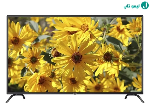 نمایشگر 50C614S نکسار با تصویر گلهای زرد